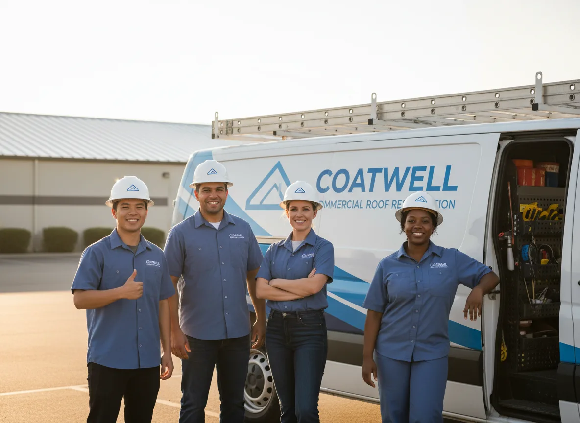 Commercial roof coating company in Chandlers Valley, PA
